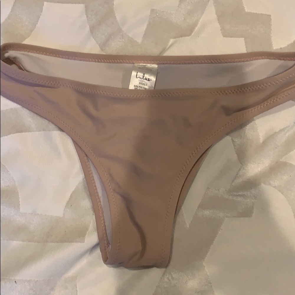 lulus bikini bottom pink